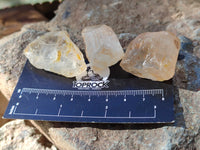 Natural Topaz Crystals x 16 From Spitzkop, Namibia