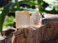 Natural Topaz Crystals x 16 From Spitzkop, Namibia