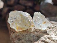 Natural Topaz Crystals x 16 From Spitzkop, Namibia