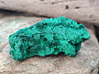 Natural Silky Malachite Specimens x 6 From Kasompe, Congo