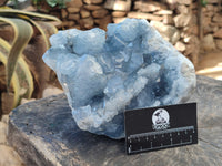 Natural Celestite Geode Specimens x 1 From Sakoany, Madagascar