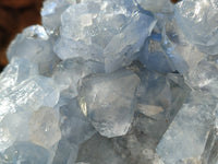 Natural Celestite Geode Specimens x 1 From Sakoany, Madagascar