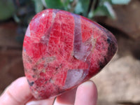 Polished Rhodonite Free Forms x 6 From Rhusinga, Zimbabwe