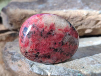 Polished Rhodonite Free Forms x 6 From Rhusinga, Zimbabwe