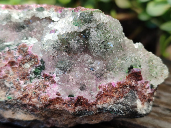 Natural Drusy Salrose Cobaltion Dolomite Specimens x 3 From Kakanda, Congo
