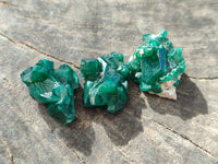 Natural Dioptase Mini Specimen x 35 From Likasi, Congo