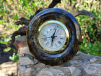 Polished Labradorite Alarm Clocks x 2 From Tulear, Madagascar - Toprock Gemstones and Minerals 