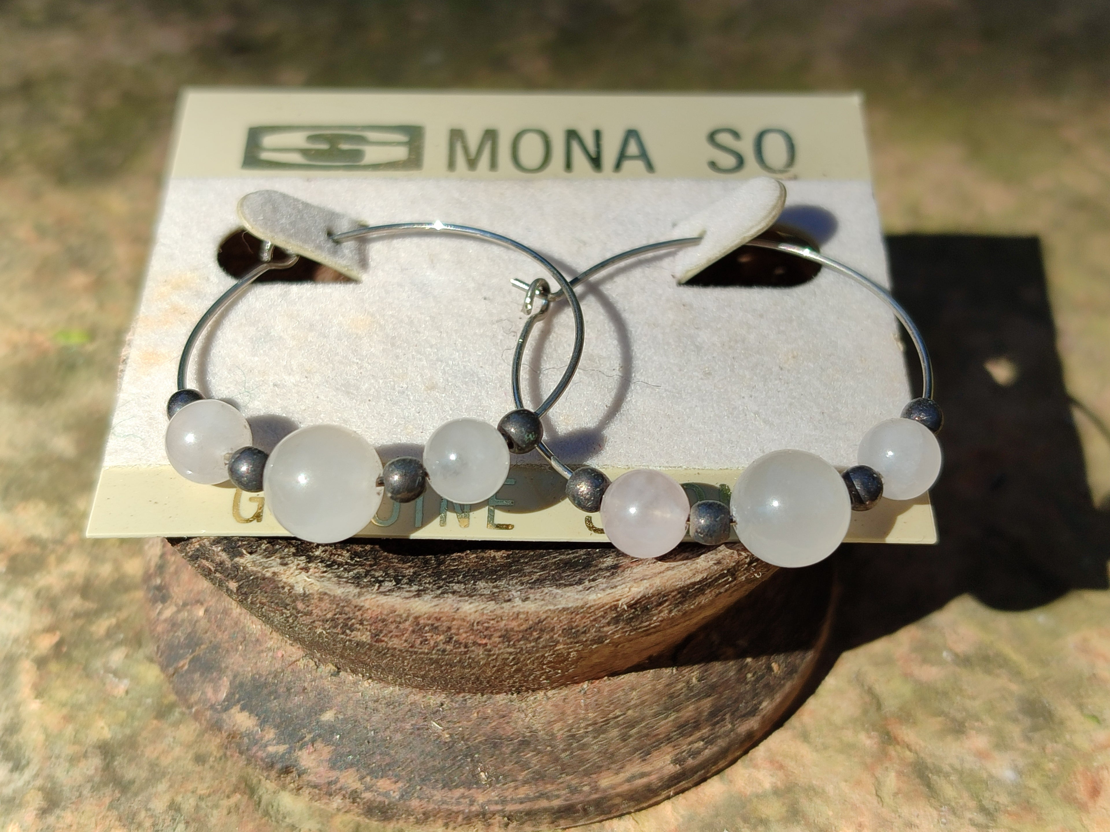 Hand Made Mixed Stone Earring Pairs x 35 From Southern Africa - Toprock Gemstones and Minerals 