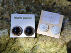 Hand Made Mixed Stone Earring Pairs x 35 From Southern Africa - Toprock Gemstones and Minerals 