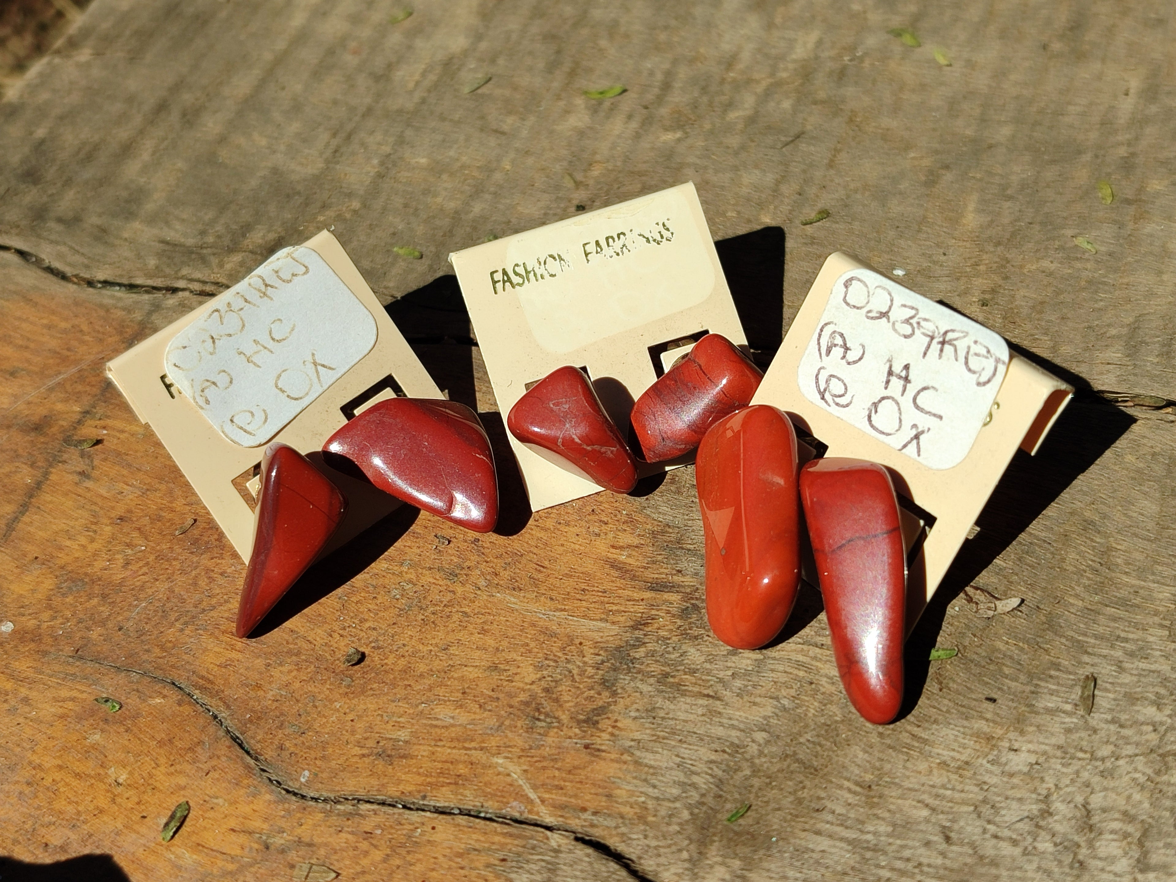 Hand Made Mixed Stone Earring Pairs x 35 From Southern Africa - Toprock Gemstones and Minerals 