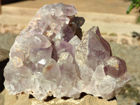 Natural Jacaranda Amethyst Quartz Cluster x 1 From Mumbwa, Zambia - Toprock Gemstones and Minerals 