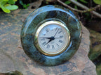 Polished Labradorite and Snakeskin Jasper Alarm Clocks x 2 From Tulear, Madagascar - Toprock Gemstones and Minerals 