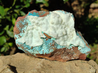 Natural Hemimorphite with Chrysocolla and Malachite Specimens x 4 From Congo