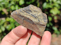 Natural Rare Pharaoh Stone Pyrite in Basalt Cobbed Specimens x 24 From Iron Duke Mine, Zimbabwe