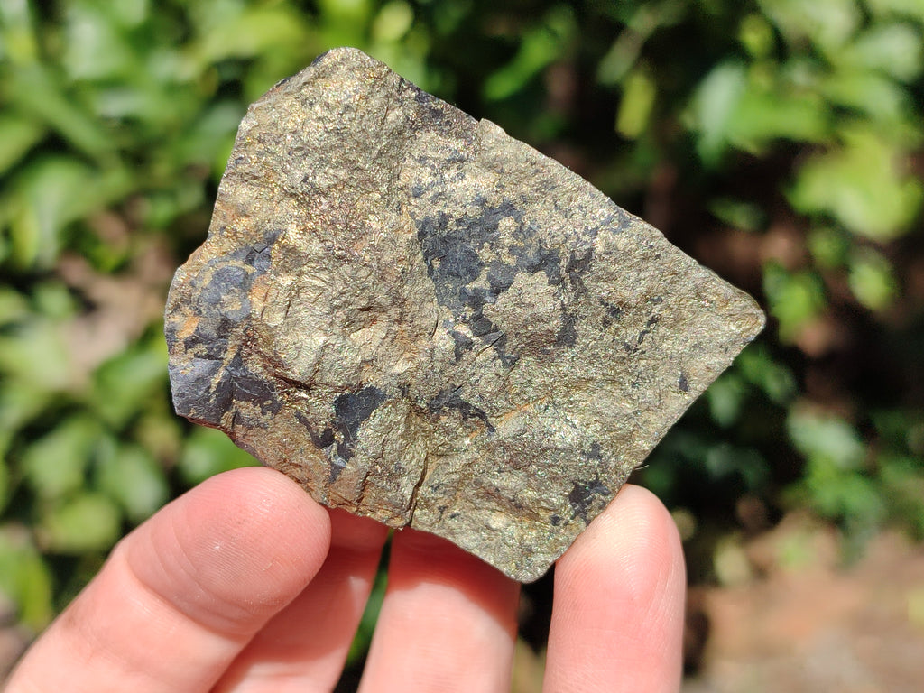 Natural Rare Pharaoh Stone Pyrite in Basalt Cobbed Specimens x 24 From Iron Duke Mine, Zimbabwe - Toprock Gemstones and Minerals 