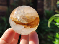Polished Golden Healer Quartz Spheres x 6 From Madagascar