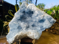 Natural Large Celestite Geode Specimen x 1 From Sakoany, Madagascar