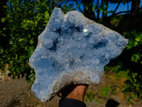 Natural Large Celestite Geode Specimen x 1 From Sakoany, Madagascar