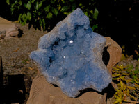 Natural Large Celestite Geode Specimen x 1 From Sakoany, Madagascar