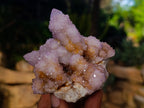 Natural Hematoid and Amethyst Spirit Quartz Clusters x 2 From South Africa - Toprock Gemstones and Minerals 