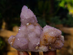 Natural Hematoid and Amethyst Spirit Quartz Clusters x 2 From South Africa - Toprock Gemstones and Minerals 