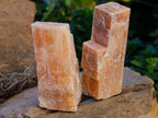 Natural Sunset Orange Calcite Specimens x 24 From Spitzkop, Namibia - Toprock Gemstones and Minerals 