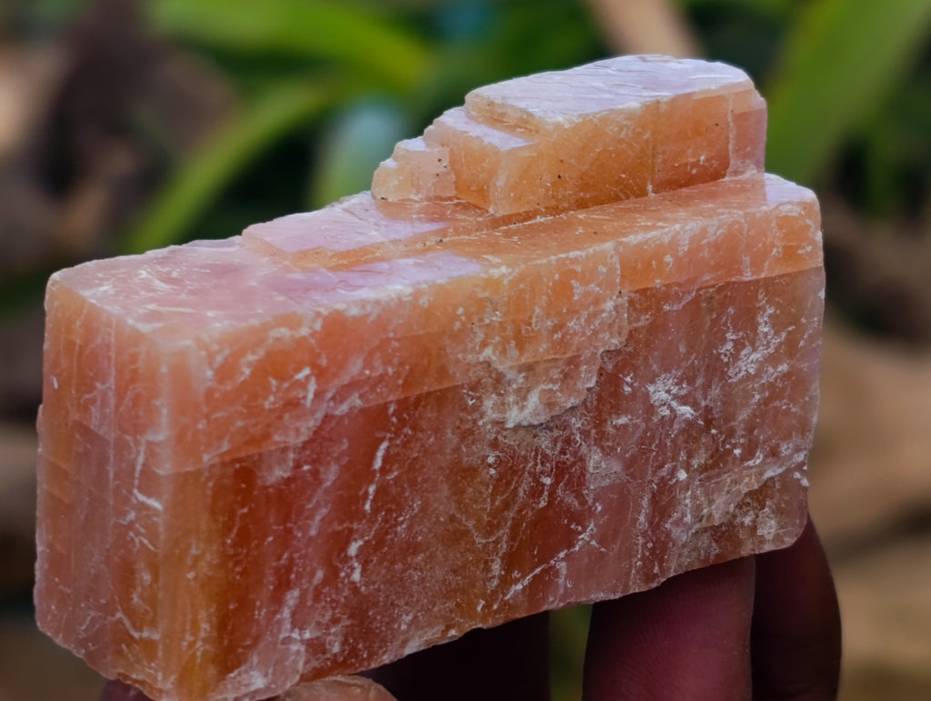Natural Sunset Orange Calcite Specimens x 24 From Spitzkop, Namibia - Toprock Gemstones and Minerals 