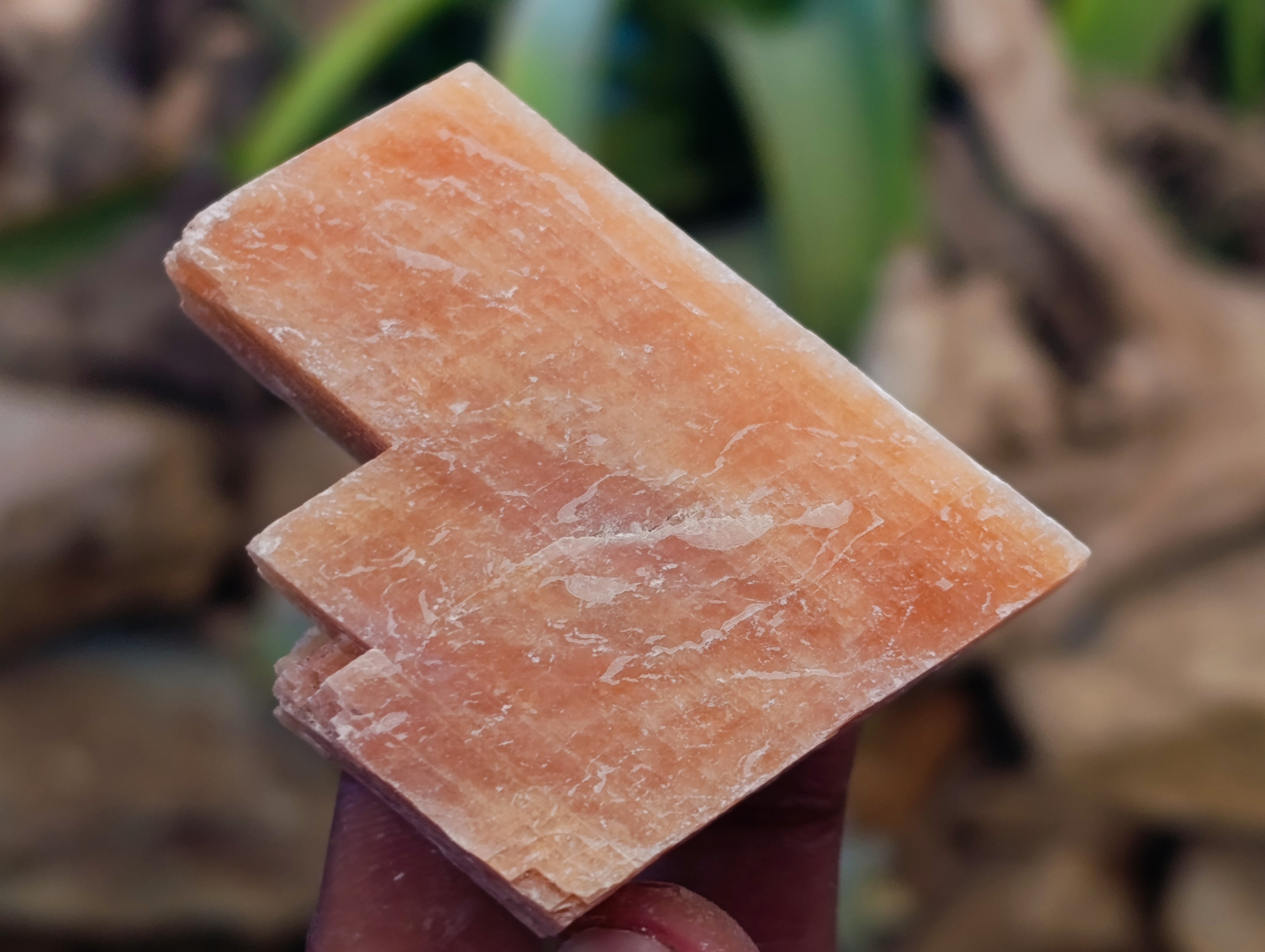 Natural Sunset Orange Calcite Specimens x 24 From Spitzkop, Namibia - Toprock Gemstones and Minerals 