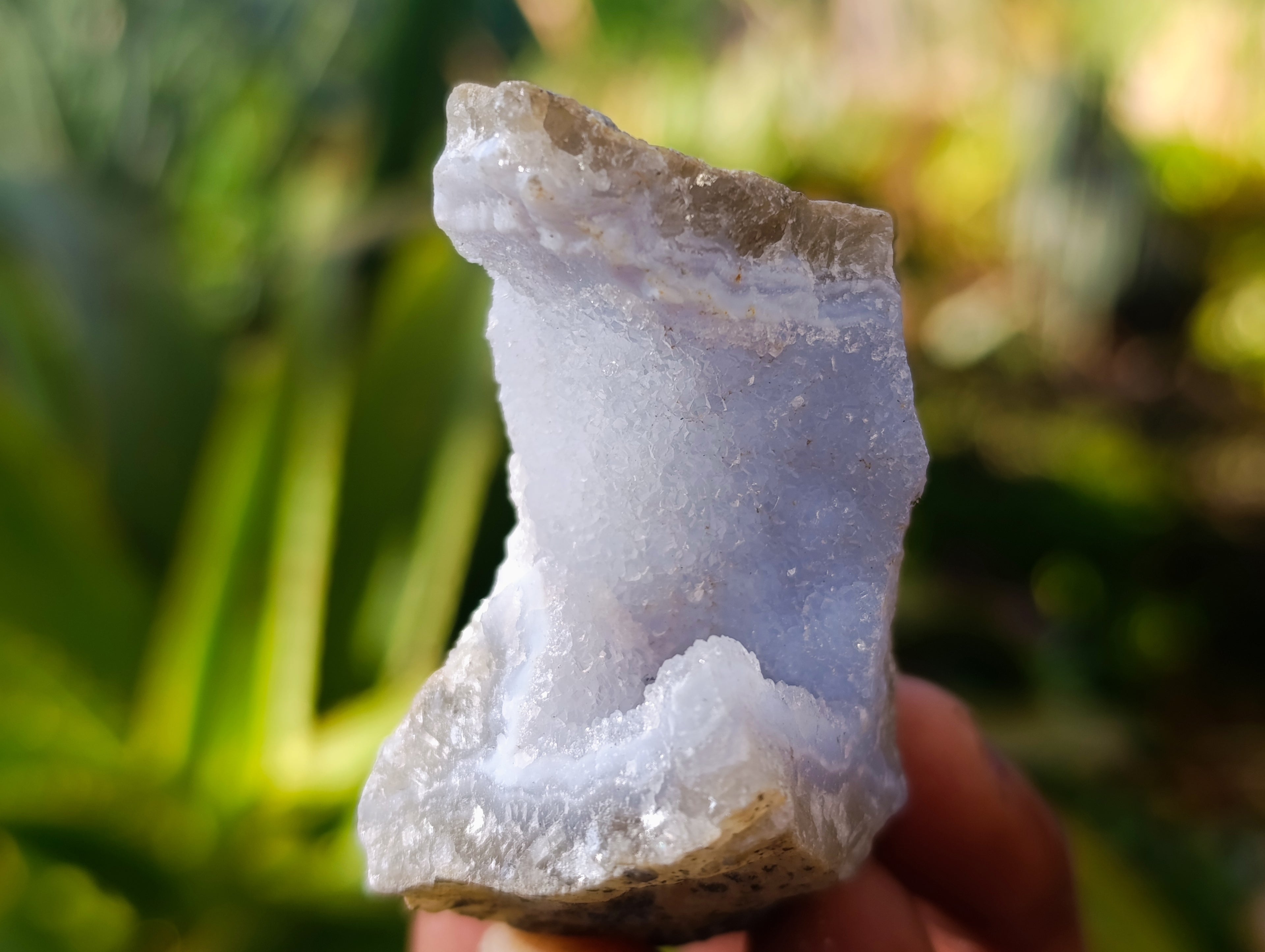 Natural Blue Lace Agate Geode Specimens x 24 From Nsanje, Malawi - Toprock Gemstones and Minerals 