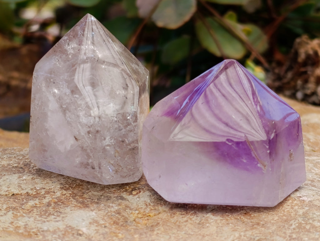 Polished Mix of Selected Points x 6 From Madagascar - Toprock Gemstones and Minerals 