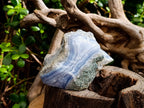 Natural Blue Lace Agate Geode Specimens x 3 From Nsanje, Malawi - Toprock Gemstones and Minerals 