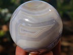 Polished Banded Agate Spheres x 5 From Madagascar - Toprock Gemstones and Minerals 