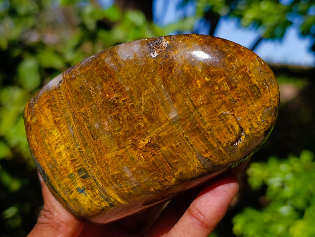 Polished Neolite Standing Free Forms x 3 From Prieska, South Africa - Toprock Gemstones and Minerals 