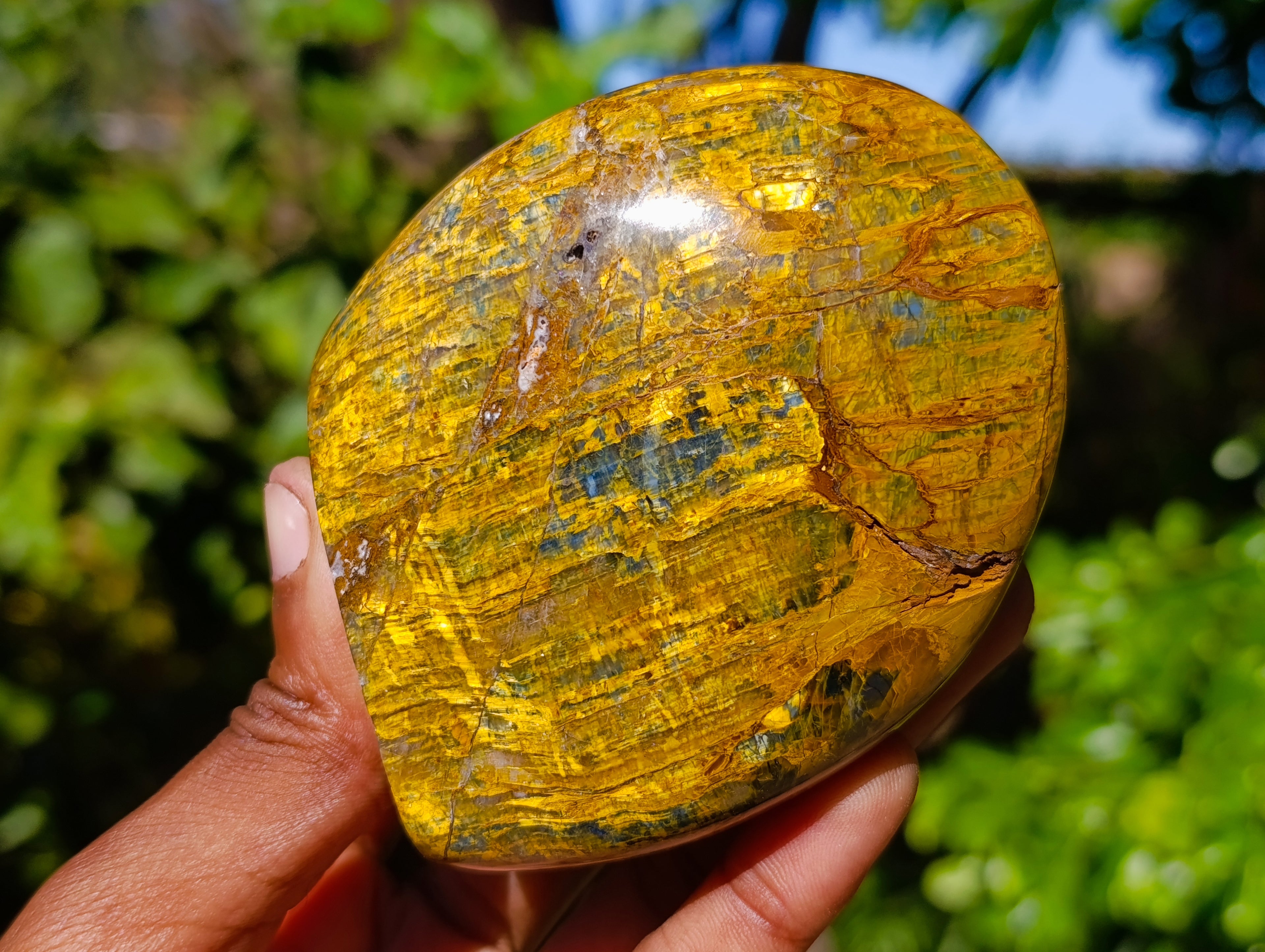 Polished Neolite Standing Free Forms x 3 From Prieska, South Africa - Toprock Gemstones and Minerals 