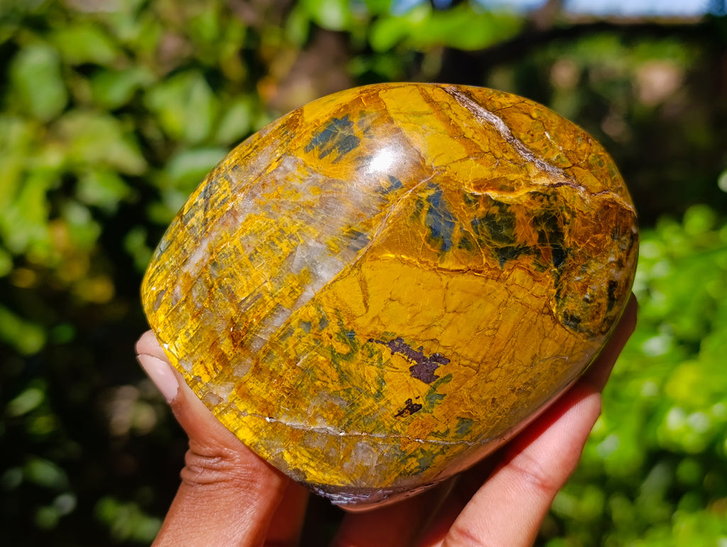 Polished Neolite Standing Free Forms x 3 From Prieska, South Africa - Toprock Gemstones and Minerals 