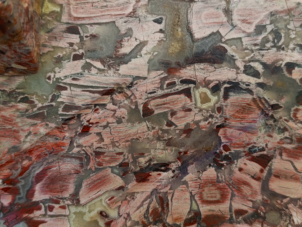 Polished Brecciated Red Jasper Desk Set - Sold Per Item - From South Africa - Toprock Gemstones and Minerals 