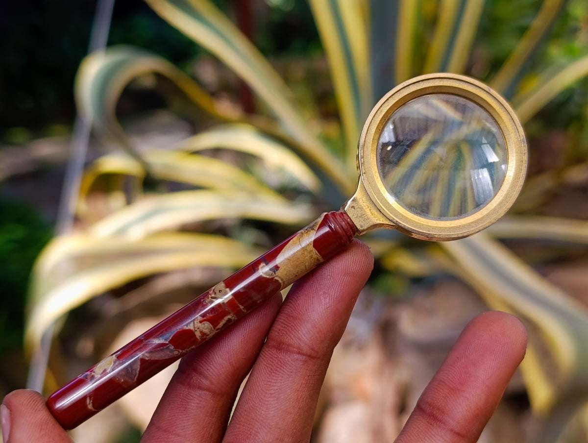 Polished Brecciated Red Jasper Desk Set - Sold Per Item - From South Africa - Toprock Gemstones and Minerals 