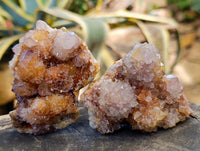 Natural Smokey Ametrine Spirit Quartz Crystals x 4 From South Africa