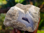 Natural Blue Lace Agate Geodes x 12 From Nsanje, Malawi - Toprock Gemstones and Minerals 