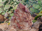 Natural Red Hematoid Quartz Clusters x 2 From Karoi, Zimbabwe - Toprock Gemstones and Minerals 