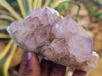 Natural Sunburst Amethyst Spirit Quartz Clusters x 4 From South Africa - Toprock Gemstones and Minerals 