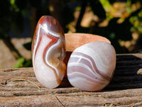 Polished Red Sashe River Agate Free Forms x 6 From Zimbabwe