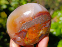 Polished Red Sashe River Agate Free Forms x 6 From Zimbabwe