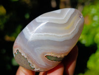 Polished Red Sashe River Agate Free Forms x 6 From Zimbabwe