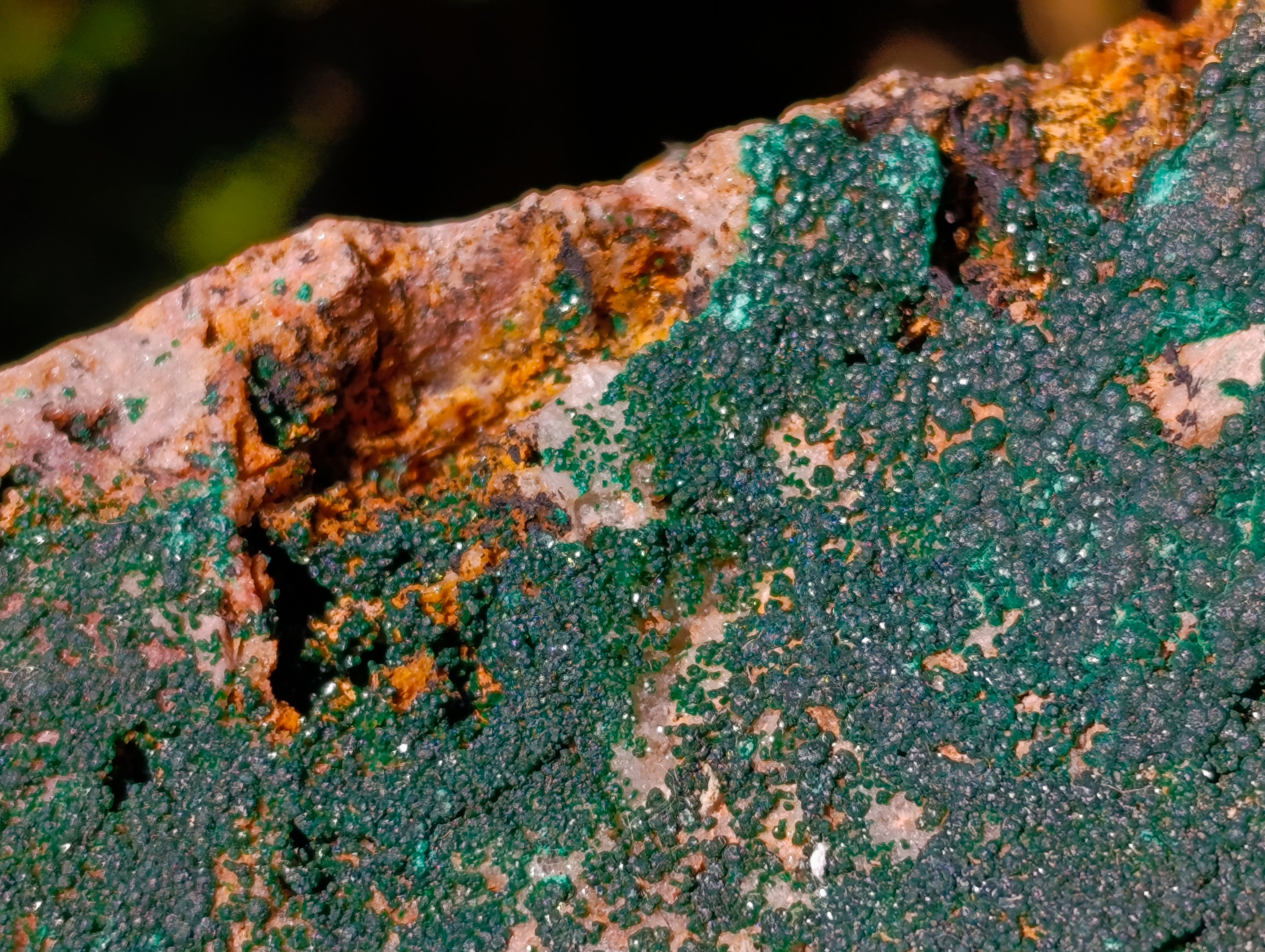 Natural Crystalline Malachite Specimens x 2 From Tenke Fungurume, Congo - Toprock Gemstones and Minerals 