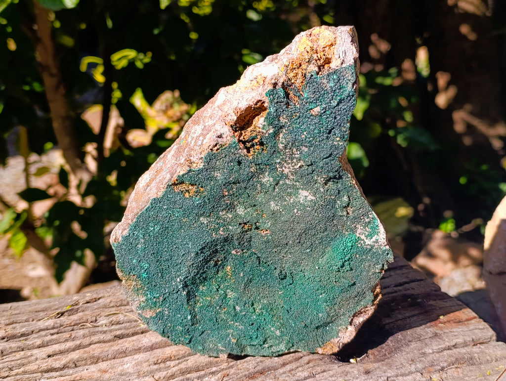 Natural Crystalline Malachite Specimens x 2 From Tenke Fungurume, Congo - Toprock Gemstones and Minerals 