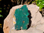 Natural Crystalline Malachite Specimens x 2 From Tenke Fungurume, Congo - Toprock Gemstones and Minerals 