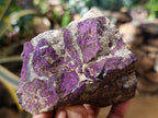 Natural Metallic Purpurite Cobbed Specimens x 5 From Erongo, Namibia - Toprock Gemstones and Minerals 