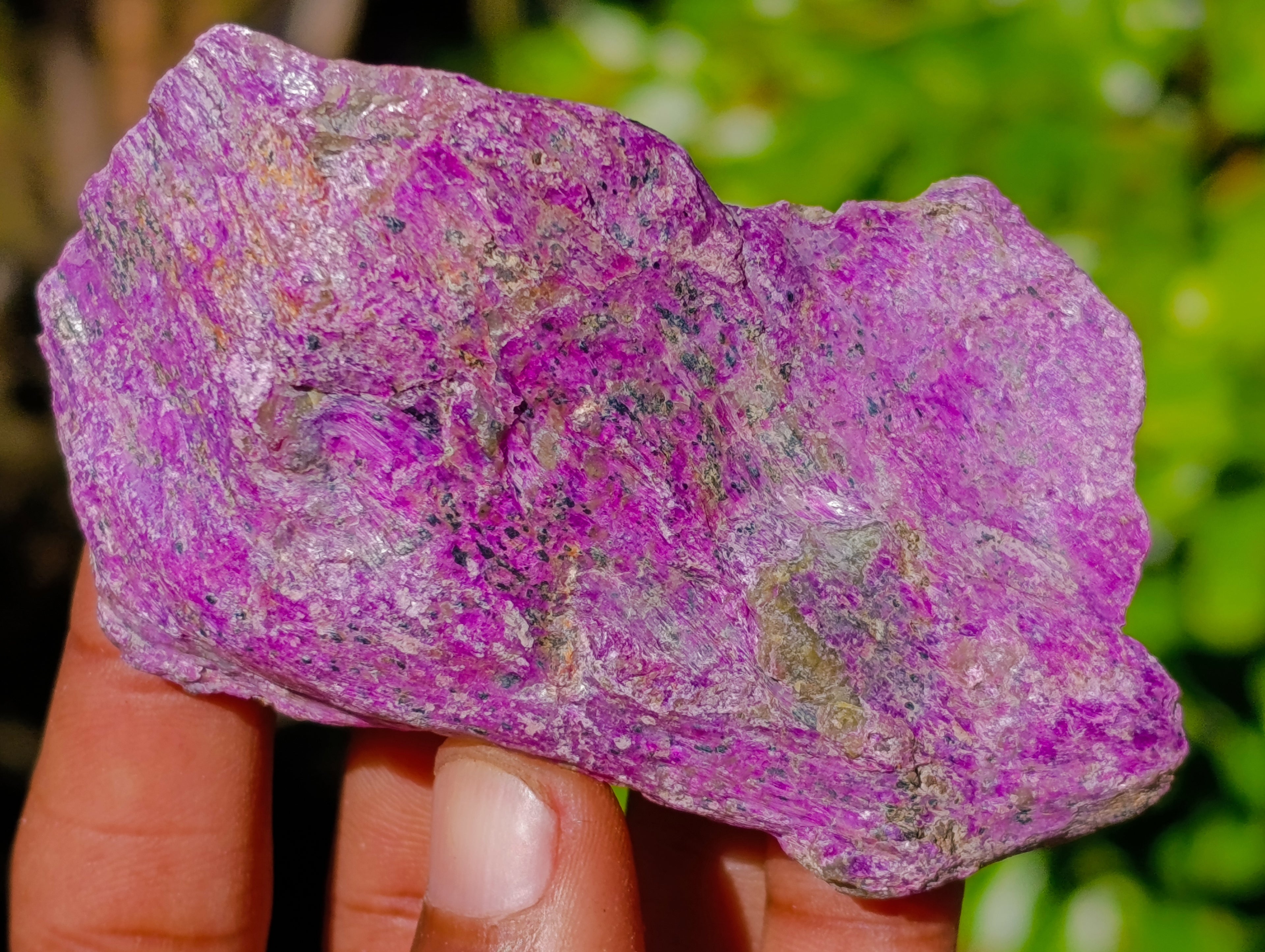 Natural Stichtite Cobbed Specimens x 12 From Barberton, South Africa - Toprock Gemstones and Minerals 