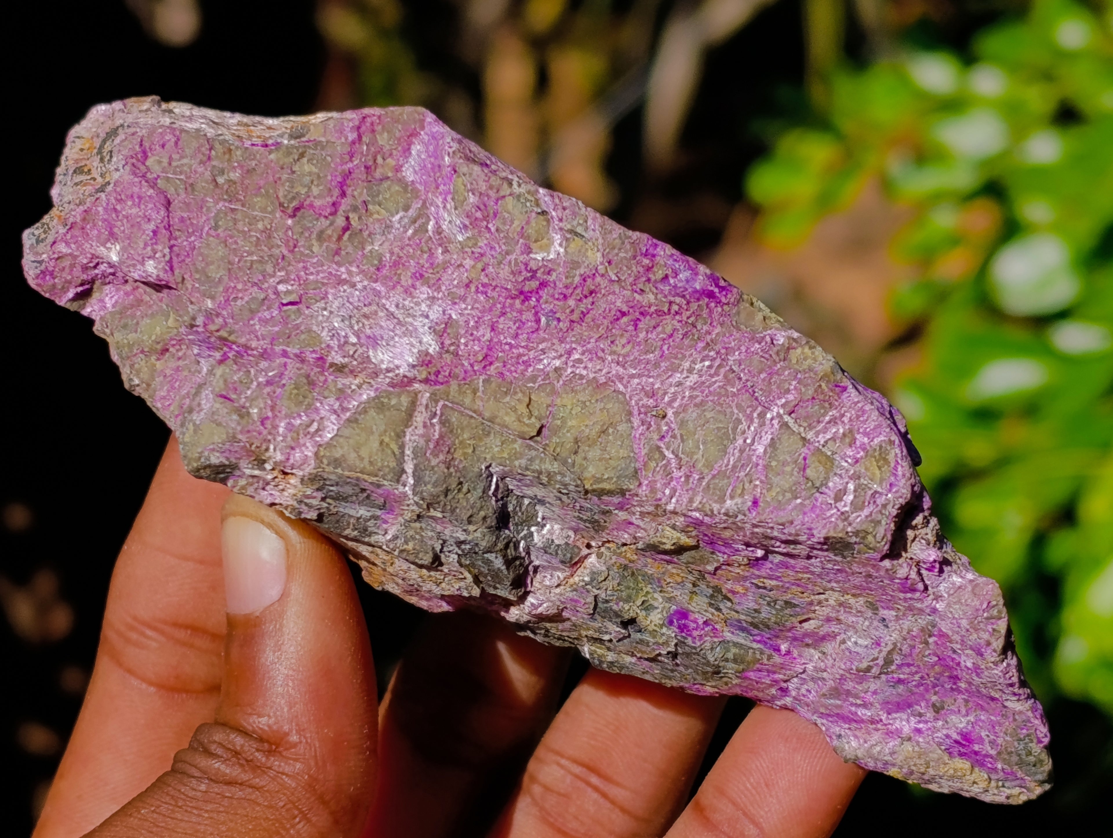 Natural Stichtite Cobbed Specimens x 12 From Barberton, South Africa - Toprock Gemstones and Minerals 